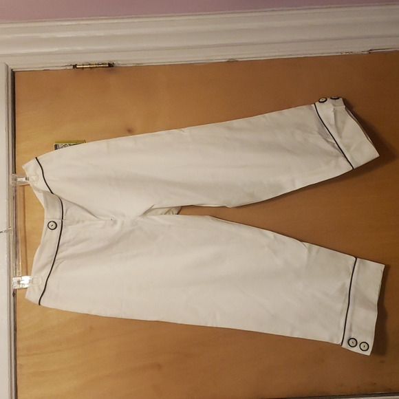 Womens Size 16 capri white capri - Picture 1 of 4